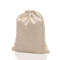 100% bomullspåse naturfärgad med snöre / Cottoncord Large, naturfärgad