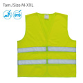 Homologerad säkerhetsväst, 100 % polyester / Reflecty, Fluorescerande gul