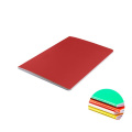 A6 färgad anteckningsbok, utvändig söm / Colournote A6, röd
