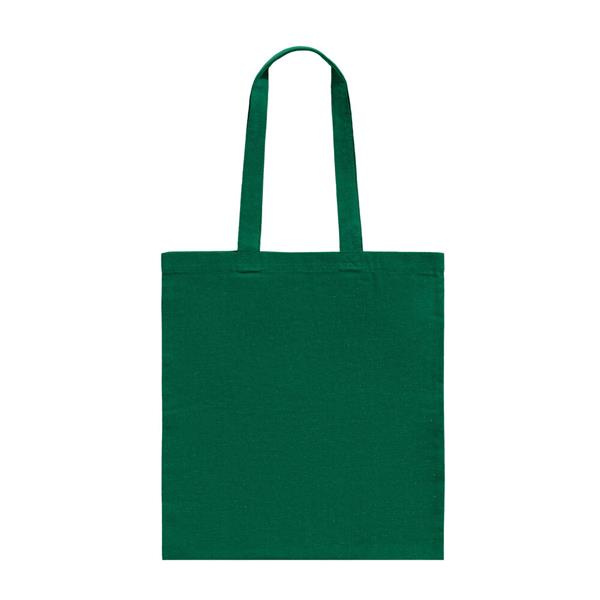 återvunnen bomullspåse / Colorcotton, grön, produktbild