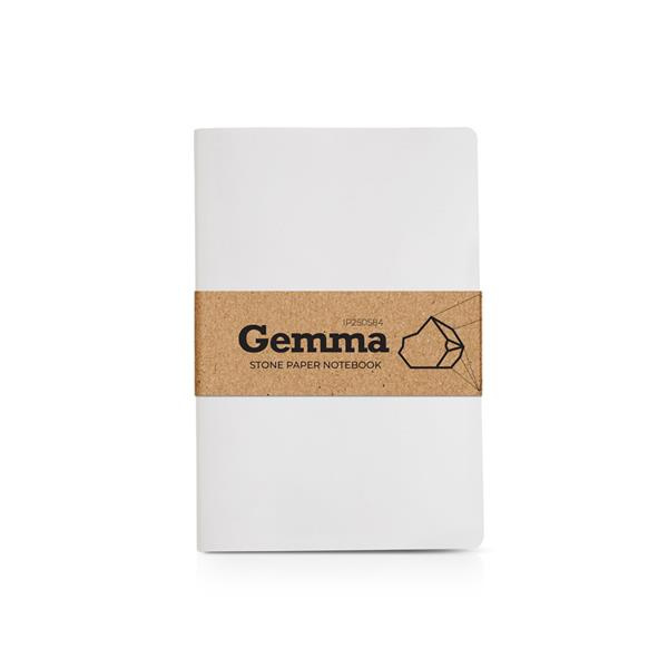 Anteckningsbok i A5-format i stenpapper / Gemma, produktbild
