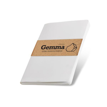 Anteckningsbok i A5-format i stenpapper / Gemma, produktbild