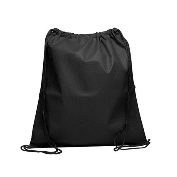 80g nonwoven dragskopåse / Skot, svart, produktbild