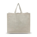 Återvunnen bomullspåse 180 g med laminerad insida / SHOPPER, beige