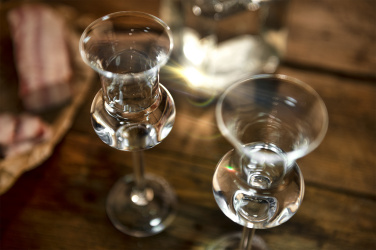 VS HAMEDAM Set med två glas för grappa, transparent, produktbild