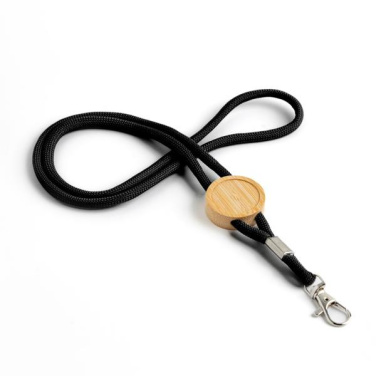 Rörformad lanyard med justerbar bambu / West, produktbild