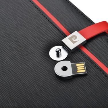 Mapp med linjerad anteckningsbok och 8 GB USB-minne DIMITRI Pierre Cardin, produktbild