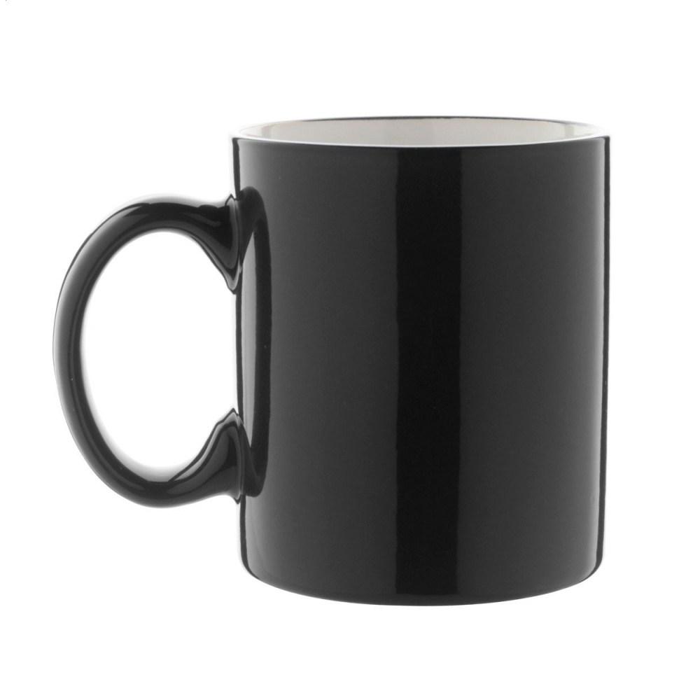 Bergen – mugg, svart, produktbild