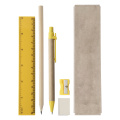 Monoli – brevpapper set, gul