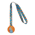 Subdal Colour – anpassad medalj, transparent orange