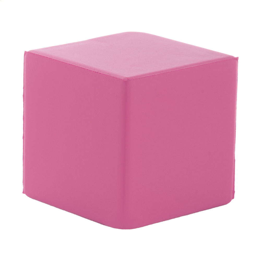 Cubix – antistressboll, ros, produktbild