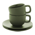 Caturra Plus – set med cappuccinokoppar, grön