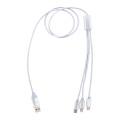 Ralong – USB-laddkabel, silver