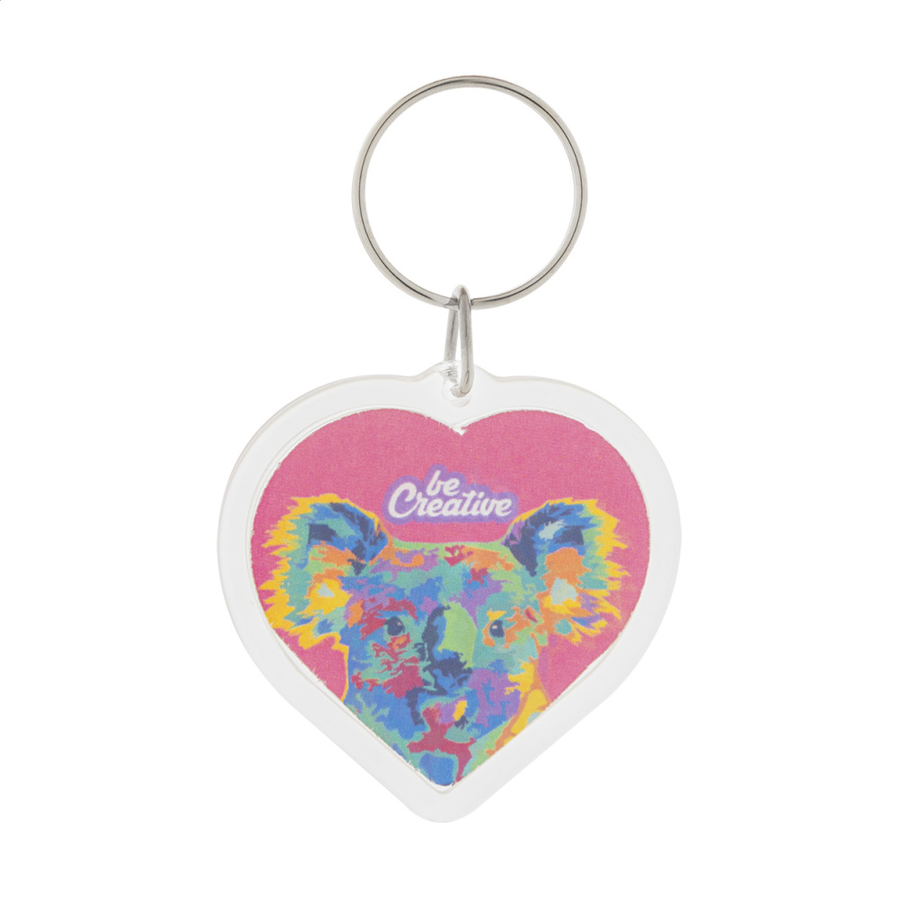 PrintFob Love – nyckelring, produktbild