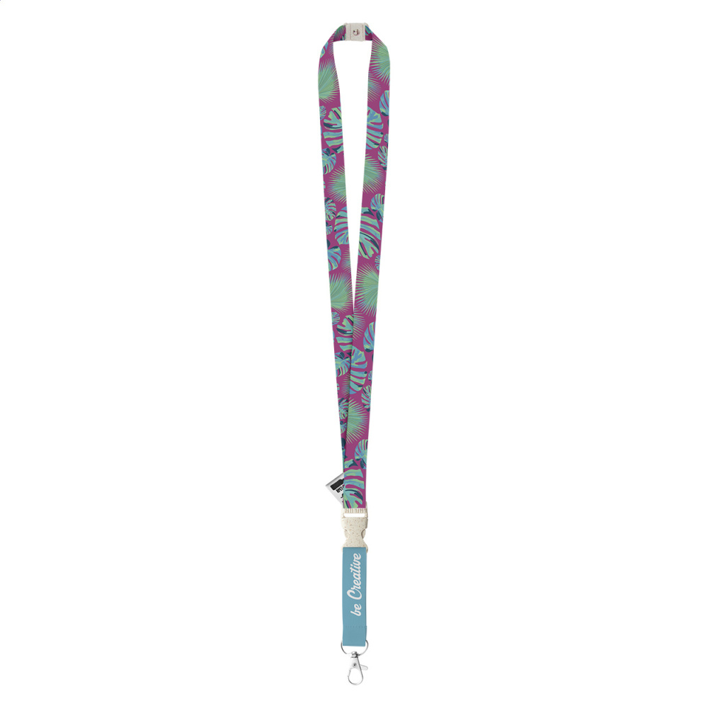 Subyard C Safe Eco – sublimering nyckelband med tryck, produktbild
