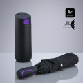 Dynamic set: termosmugg 450 ml och automatiskt paraply, purpur