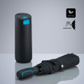 Dynamic set: termosmugg 450 ml och automatiskt paraply, turkos