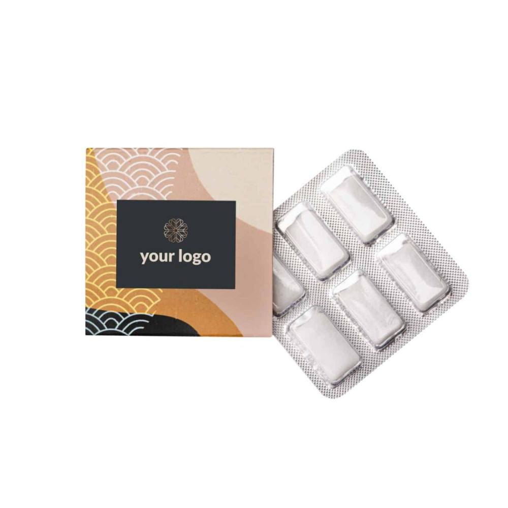 Tuggummi Blister 6 st, produktbild
