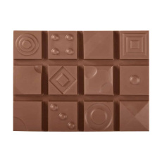 Chokladkaka med fyllning Modulo-kaka med "Pluton"-kaffe