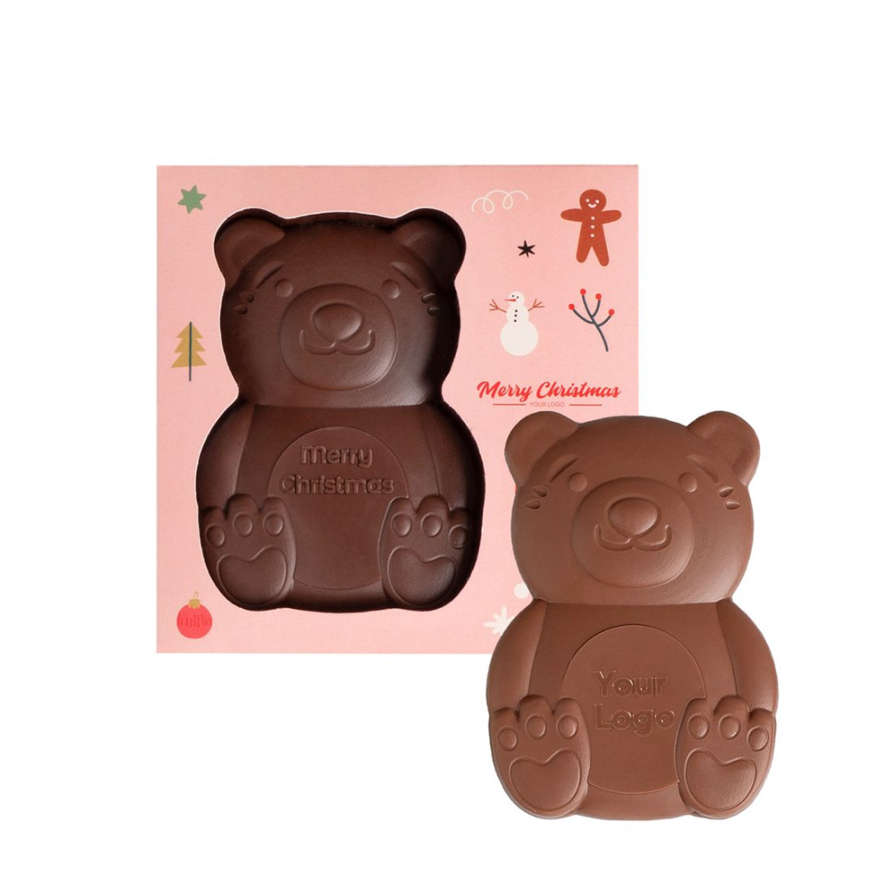 Skräddarsydd choklad Choco4Mat-björn, produktbild (1)