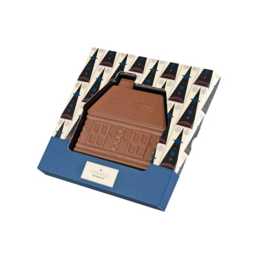 Skräddarsydd choklad Choco4Mat pepparkakshus, produktbild (3)