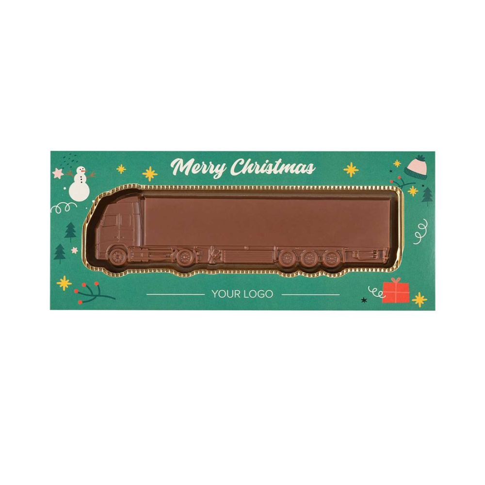 Chokladlastbil, produktbild