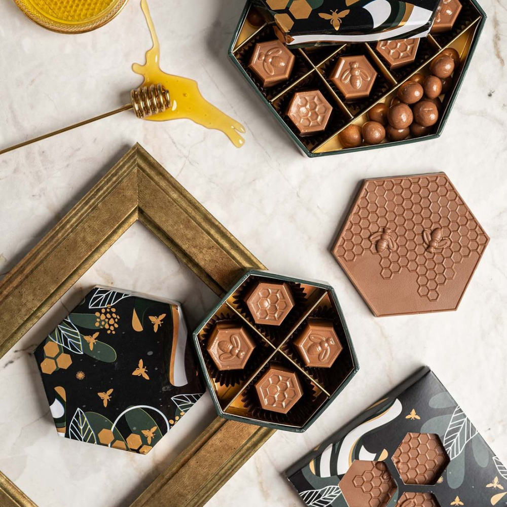 Chokladkaka Honeybee Line, produktbild