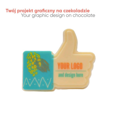 Skräddarsydd choklad Choco4Mat Mini I Like It-tryck, produktbild (2)