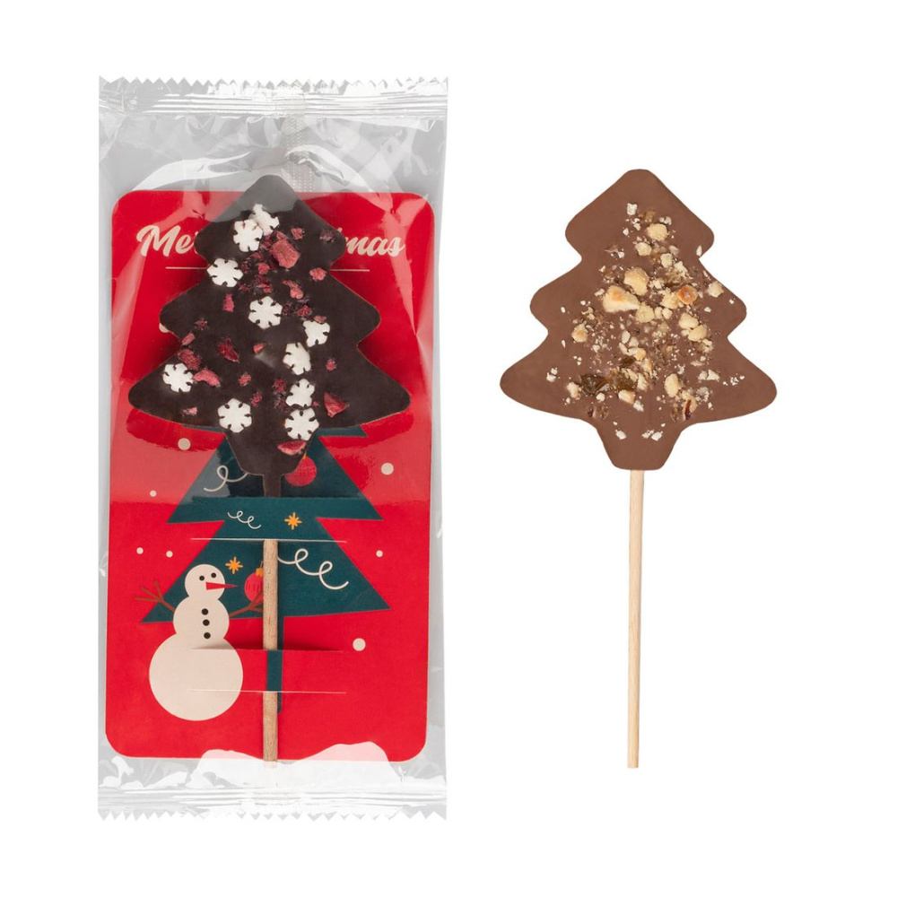 Chokladklubba julgran 40 g, produktbild