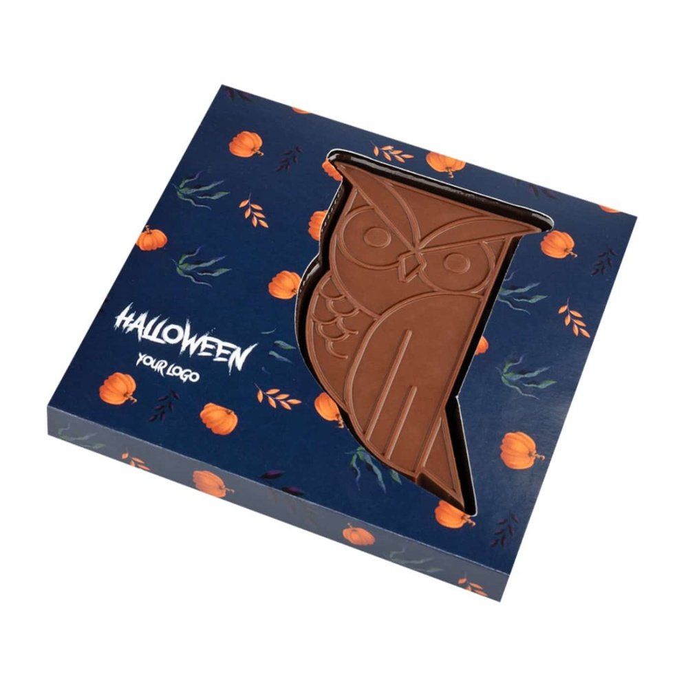 Skräddarsydd chokladugla, produktbild (1)