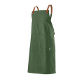 Kandinsky-förkläde, bomull 280 g/m² och rPU-detaljer, Army Green