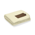 Pollockfilt rPET 180 gsm. tryckmöjlig patch, Beige