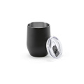 Tigris termosmugg rSS 320 ml. Dubbelväggig med lock, Svart