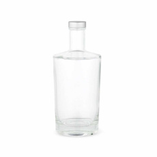 Adige 750 Glasflaska 780 ml. Silverfärgat lock