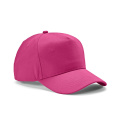 Hendrix-keps i bomull 280 g/m². 5 paneler och metallspänne, Fuchsia
