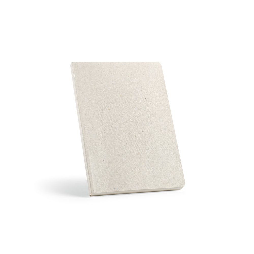 Austen A5 anteckningsblock, hampaomslag. 80 g/m² återvunnet, 196 sidor, produktbild (1)
