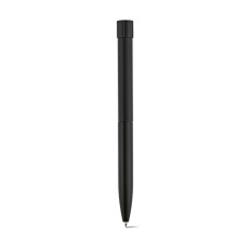 Borges-penna rAluminium. Svart 1 km Dokumental®-bläck