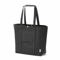Damavand Shoppingväska rCotton 360gsm. Tryckknappsstängning, Svart