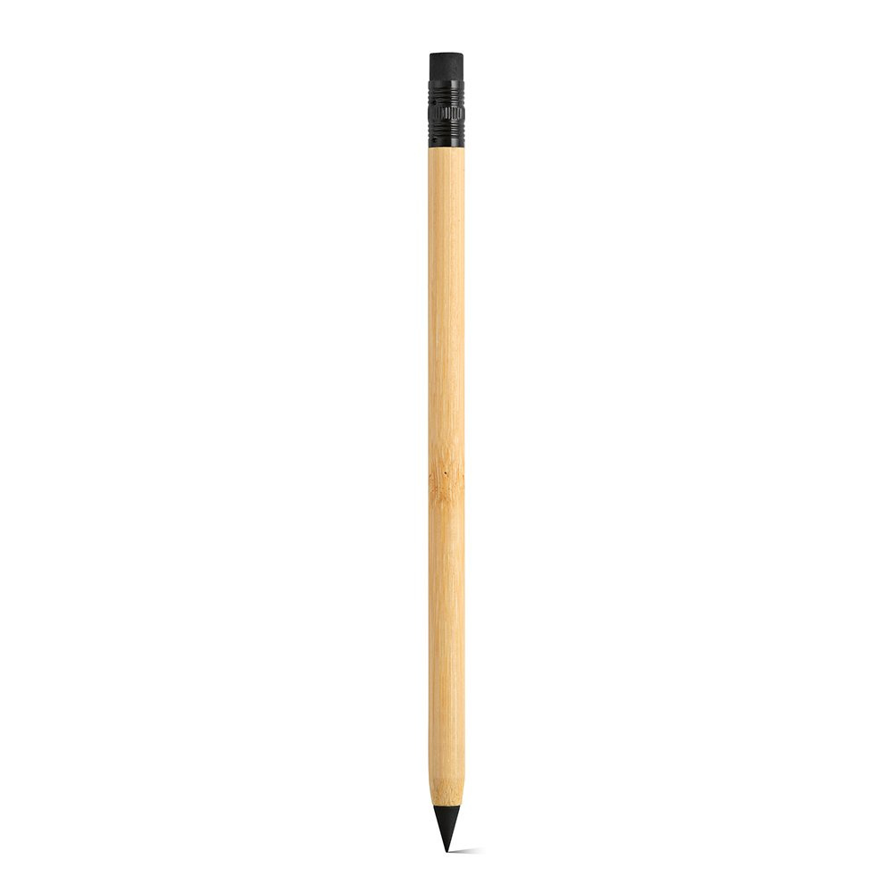 Kerouac Bläckfri penna Bambu med grafitspets och suddgummi, produktbild (1)