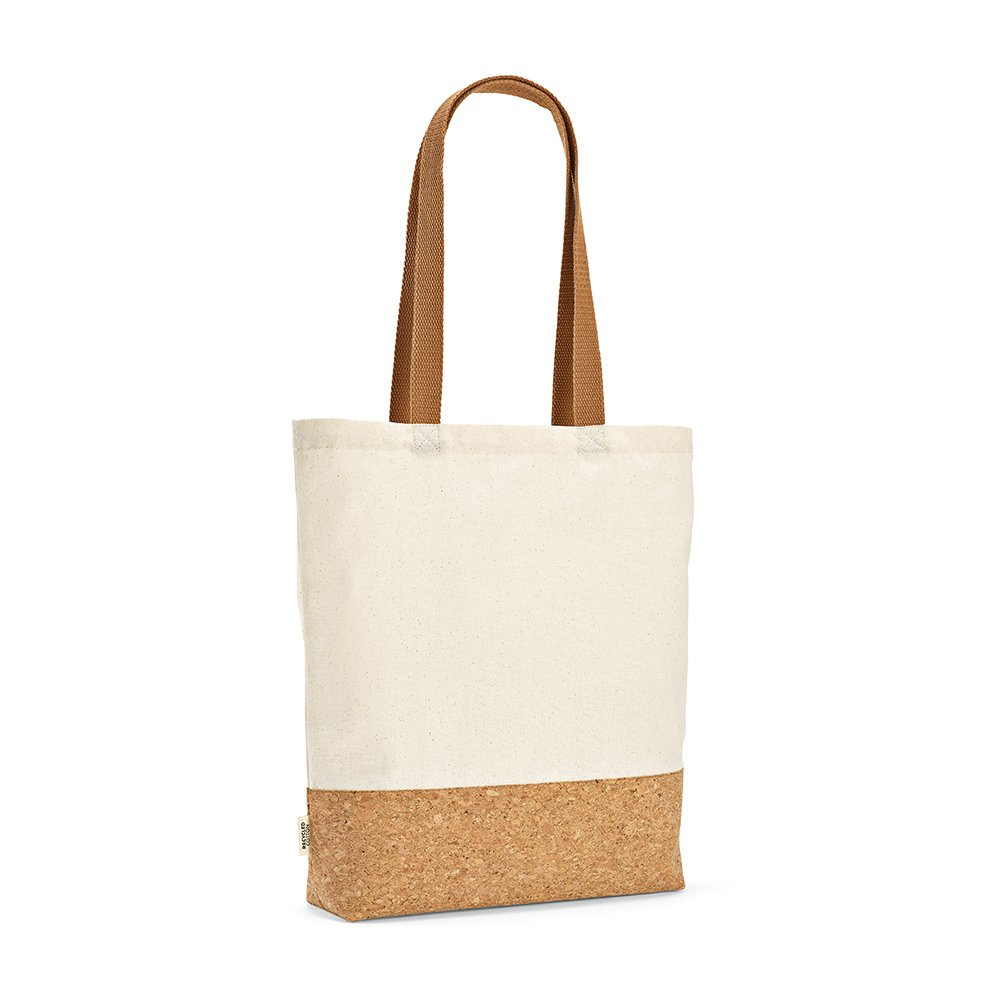 Chimborazo shoppingkasse rBomull 180 g/m² och kork, produktbild (1)