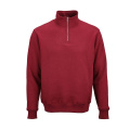 Malibu 1/4-zip sweatshirt, eko/återv. bomull & rPET. Tillverkad i Portugal, Bourgogne