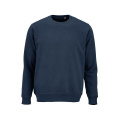 Waikiki unisex sweatshirt med rund hals. Ekologisk bomull och rPET. 300g/m², Marinblå