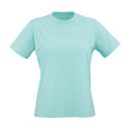 Copacabana W dam t-shirt i jersey. 100 % ekologisk bomull. 165g/m², Ljusgrön