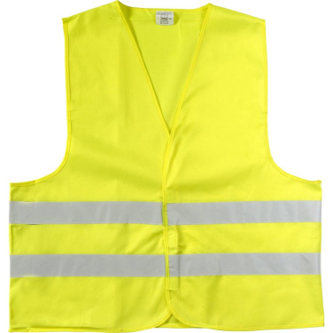 Väst, gul, produktbild (3)