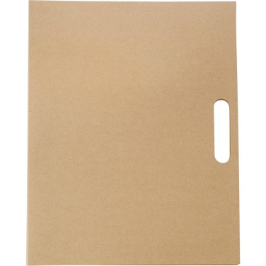 Konferensmapp ca A4 med anteckningsblock, post-it-lappar och kulspetspenna, produktbild (3)
