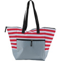Strandväska, shoppingväska, röd