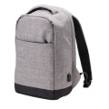 Stöldskyddad laptopryggsäck 13", grå