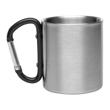 Metallmugg 210 ml med karbinhake, produktbild (4)