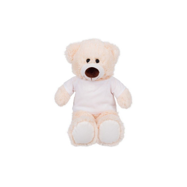 Plyschbjörn | Bernie Cream Junior, vit, produktbild (3)