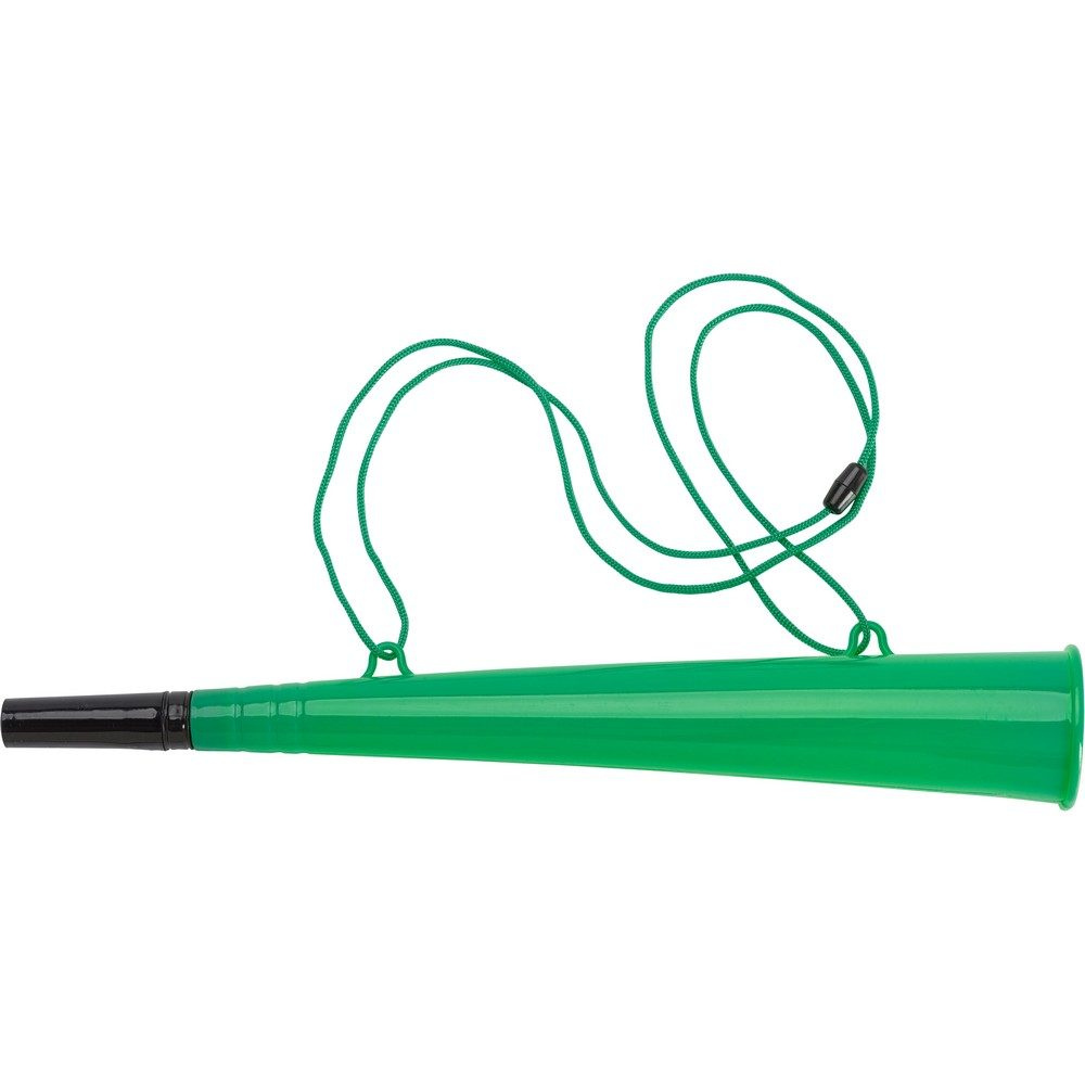 Stadionhorn, grön, produktbild